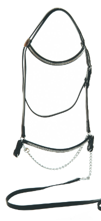 Presentation halter extra fine leather