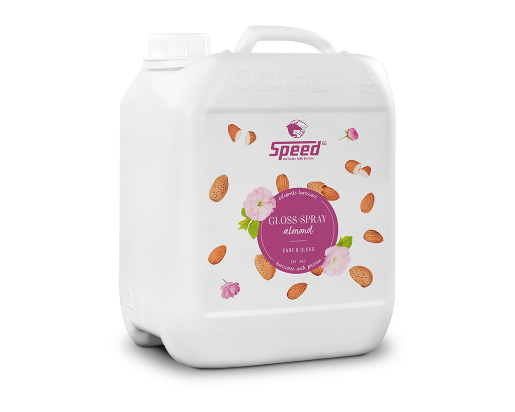 Speed gloss-spray almond 2.5l