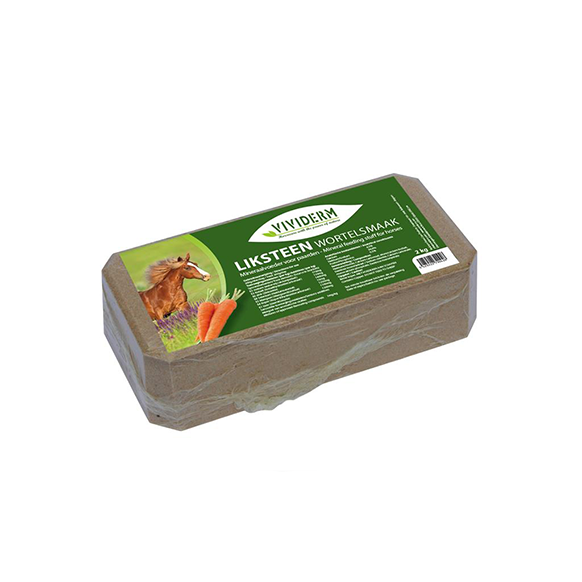 Vividerm liksteen 'wortelsmaak' 2kg