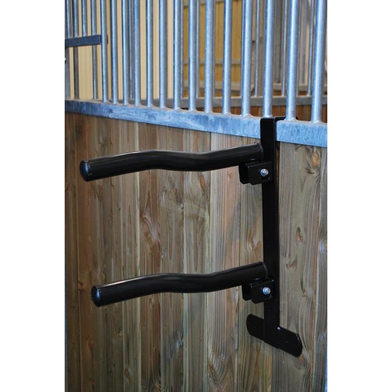 Porte-selle double pliable