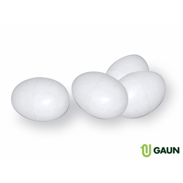Plastic chicken eggs