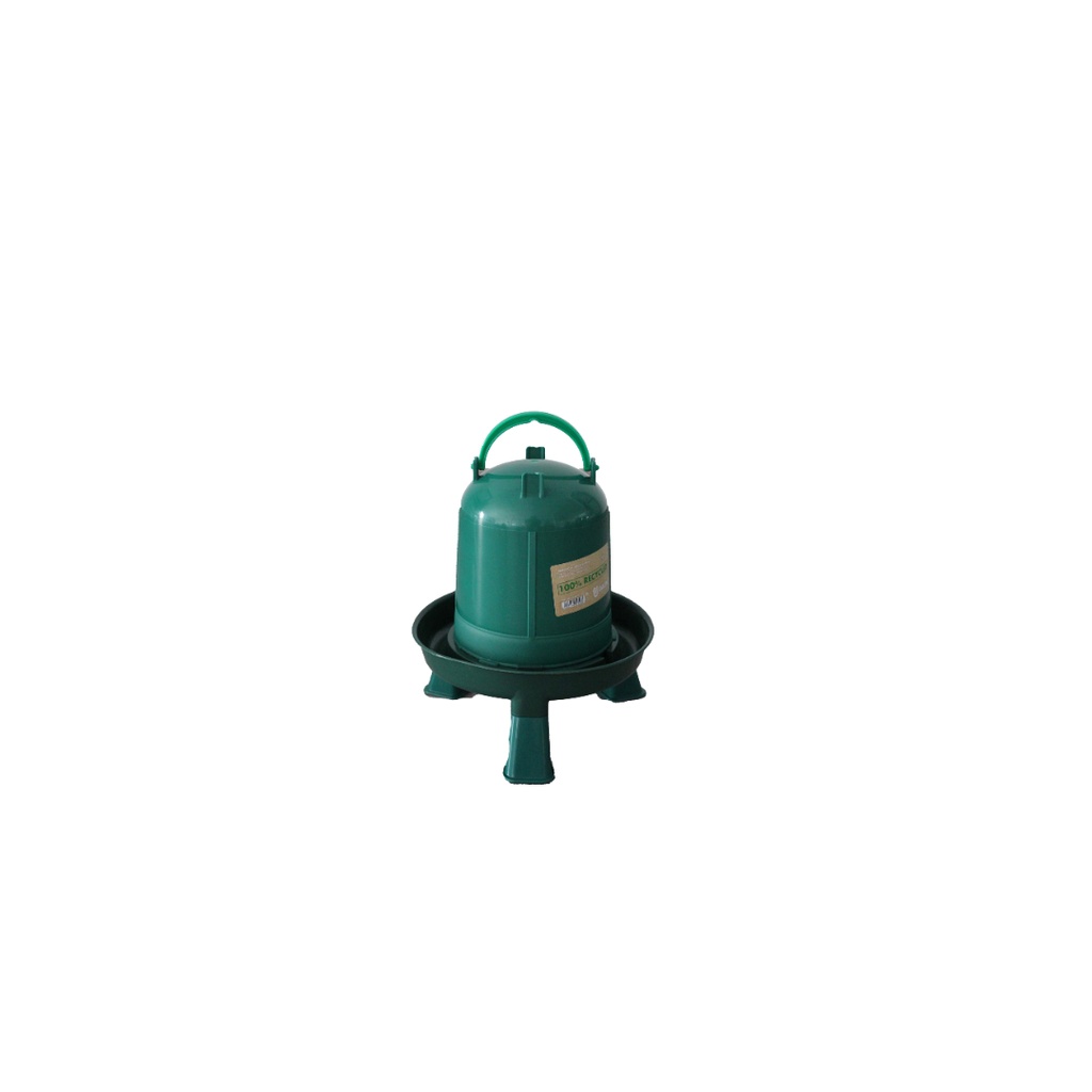 Eco recycled chicken drinker with legs 1.5 L