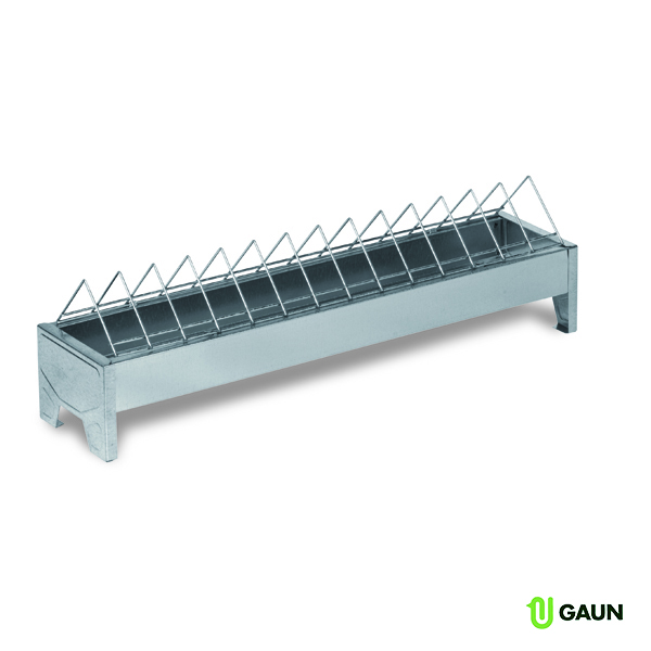 Metal chick feeder narrow spacing 50 cm