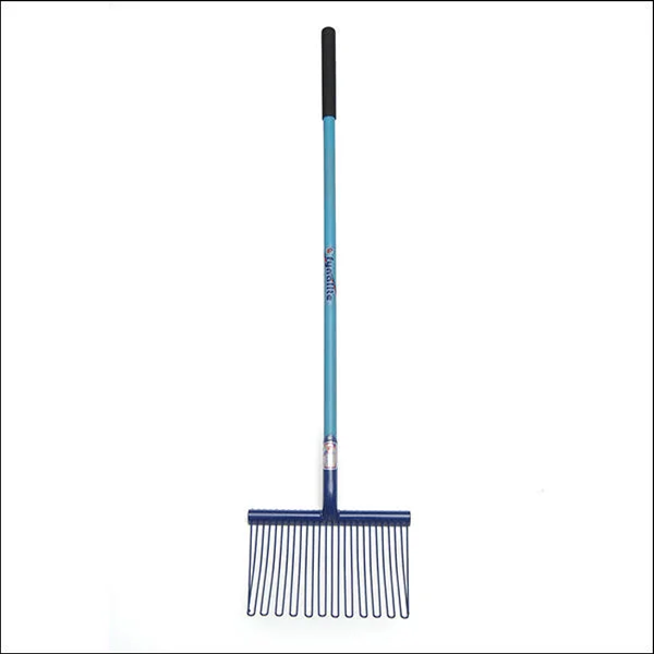 Fynalite Peletmaster vork met hardhouten steel