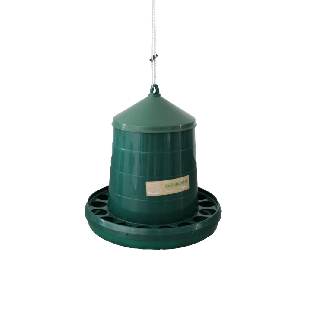 Gerecycleerde voedersilo hangend 8 kg