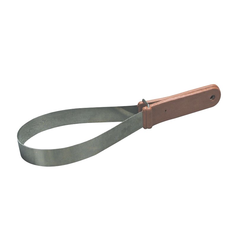 Straight sweat scraper with PVC handle Lamicell
