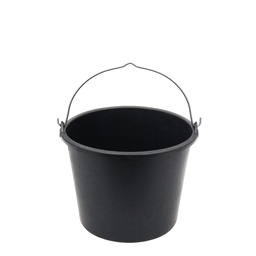 Emmer zwart PVC
